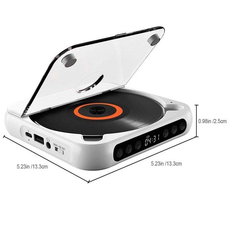 Portable Bluetooth-compatible CD Player