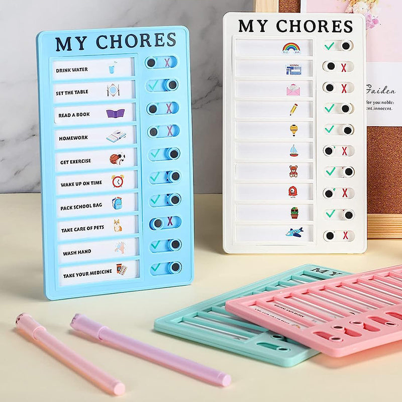 Dryerase Daily Routine Chart luckinwish