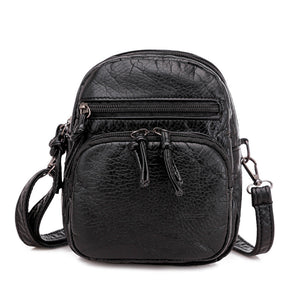 Soft Leather Shoulder Messenger Bag