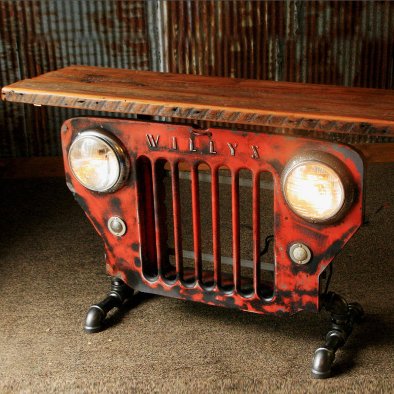 Steampunk Industrial Table Model Decoration