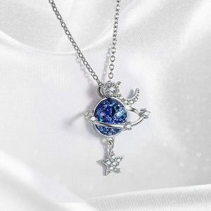 Fantasy Star Moon Clavicle Necklace