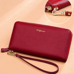Ladies' Fashionable Long Wallet with a Large Capacity