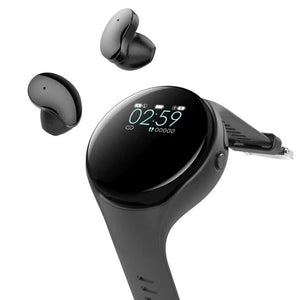 Portable Headset BT 5.0 With Smart Watch Earbuds