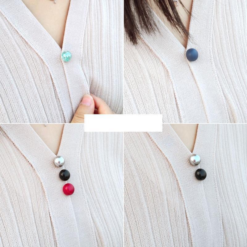 Anti-Exposure Fixed Brooches (10 PCS/Set)