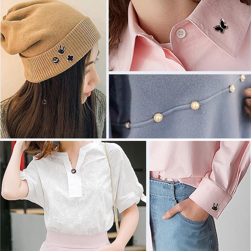 Anti-Exposure Fixed Brooches (10 PCS/Set)