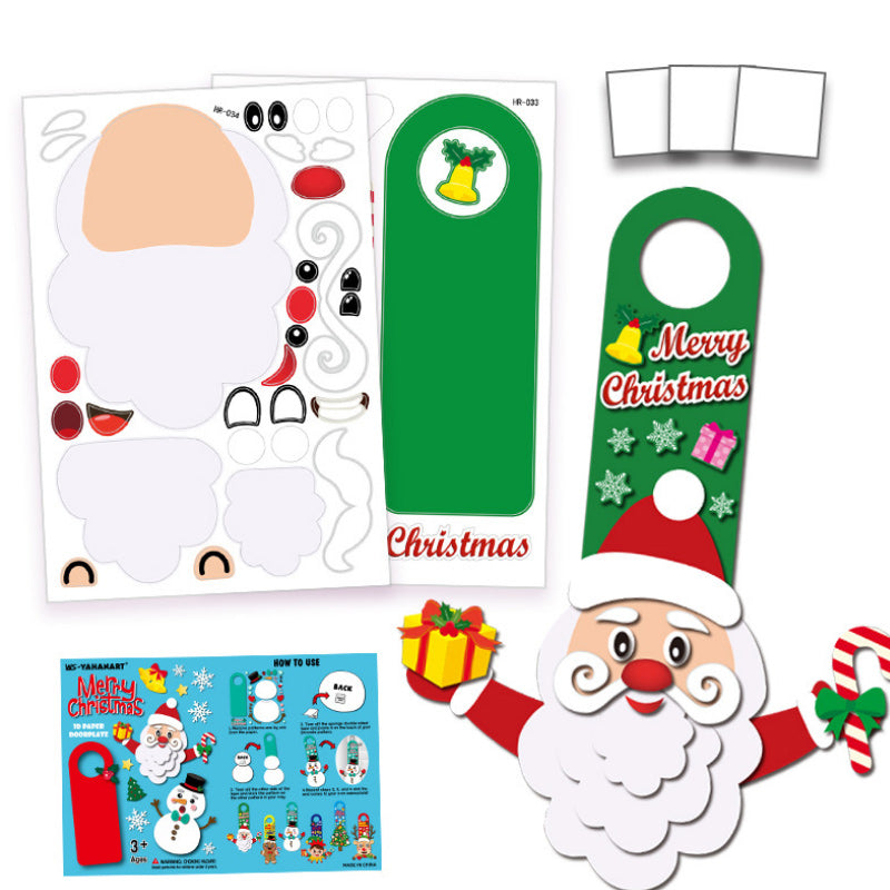 Halloween & Christmas Door Decoration Stickers