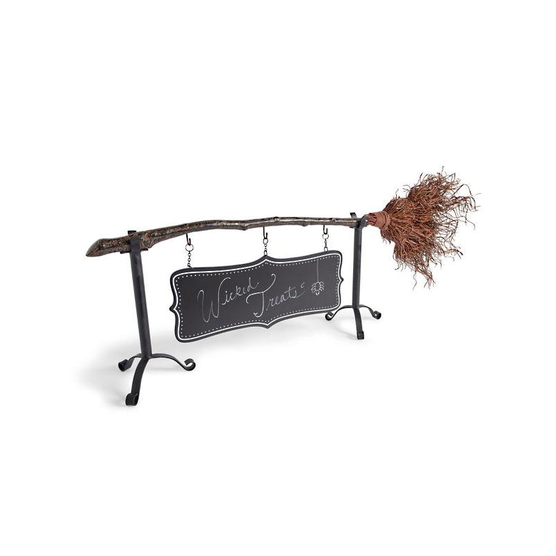 Broomstick Snack Bowl Stand