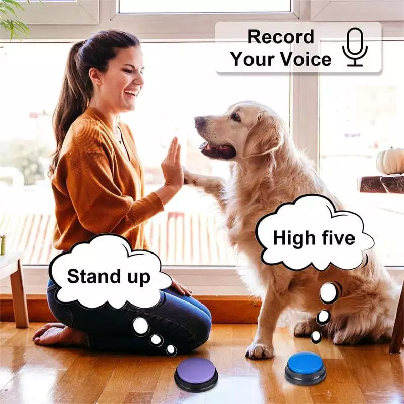 Buddybutton-interactive dog toy