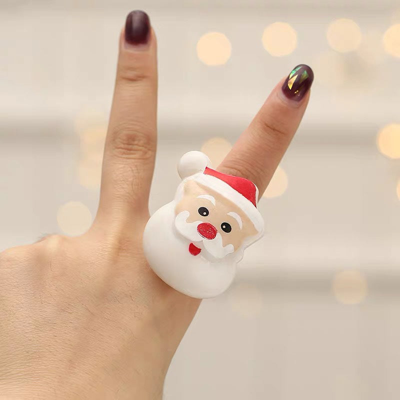 Christmas Party Finger Lights Rings