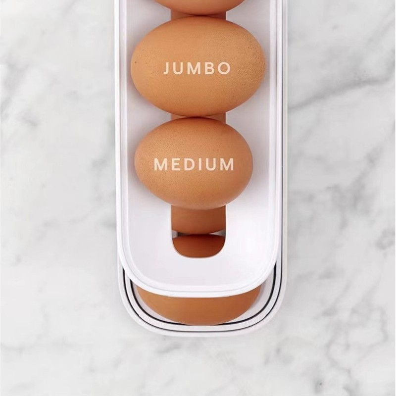 New Automatic Roll-Down Double-layer Egg Dispenser