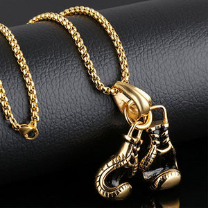 Boxing Gloves Necklace
