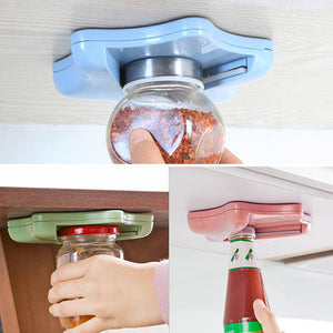 Under Cabinet Jar Lid & Bottle Opener