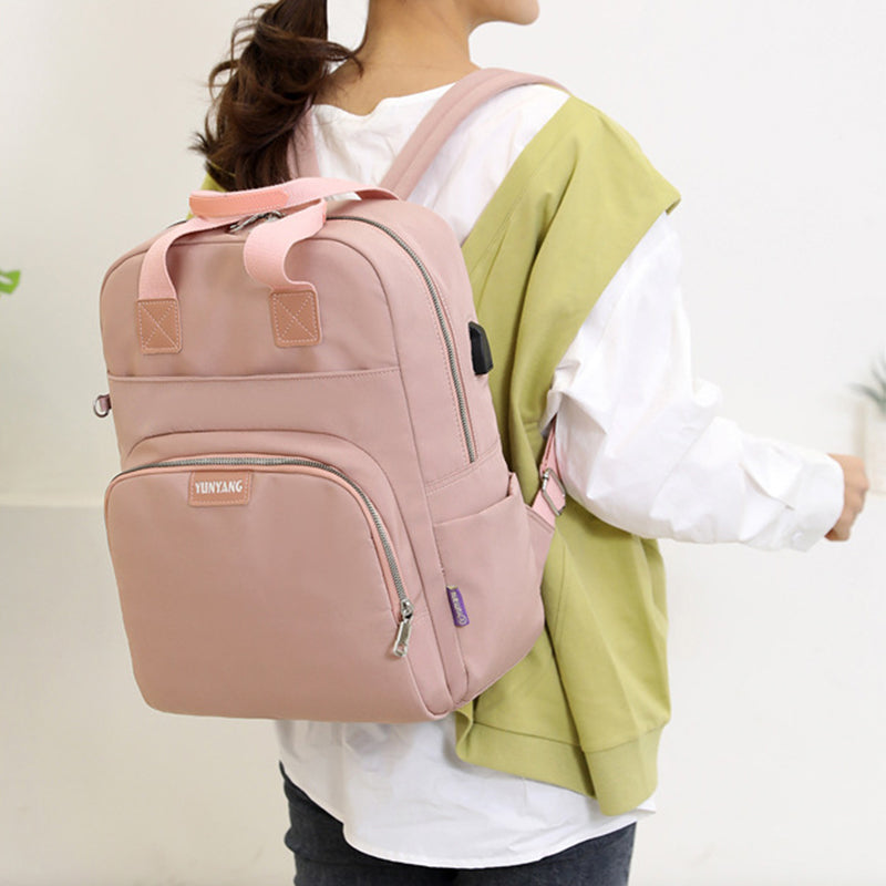 Large Capacity Backpack with Charging Port
