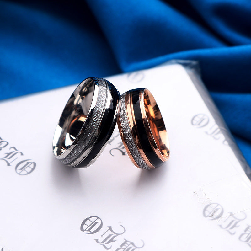 Two-tone Ring Made of Stainless Steel