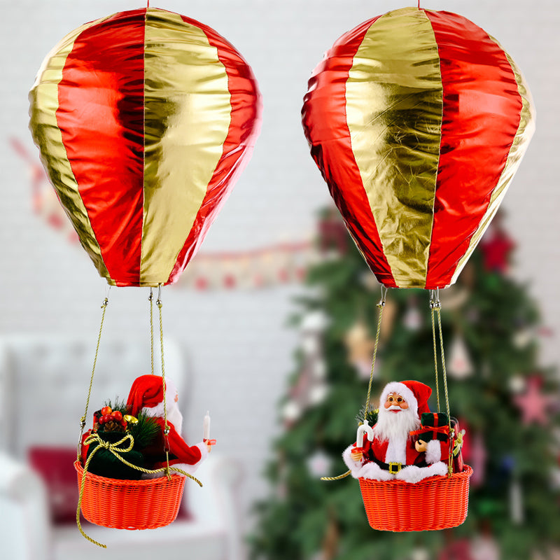 Santa Claus Hot Air Balloon Christmas Tree  Decoration