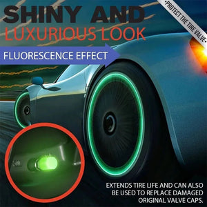🔥Universal Fluorescent Tire Valve Caps