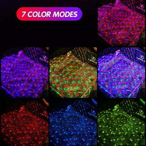 USB Rechargeable Colorful Led Decorative Lights