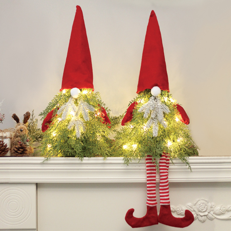 Santa Faceless Mini Christmas Tree – luckinwish