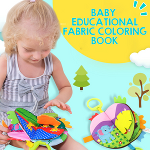Baby Educational Fabric Coloring Book