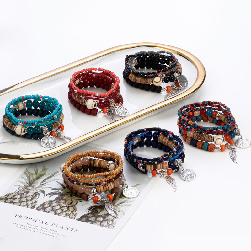 Multi-layer Bohemian Style Bracelet
