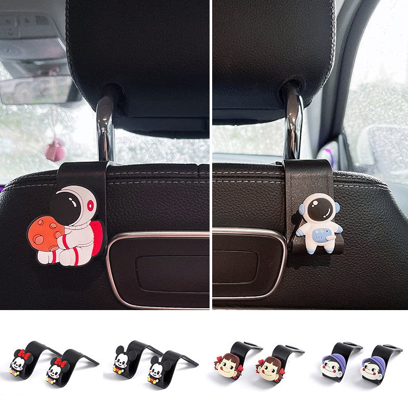 Cartoon Car Hook (2 Pcs)