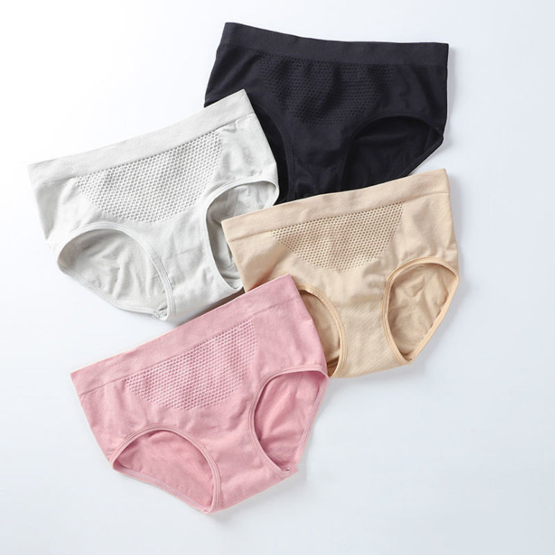 Women's Breathable Panties with Honeycomb Structure