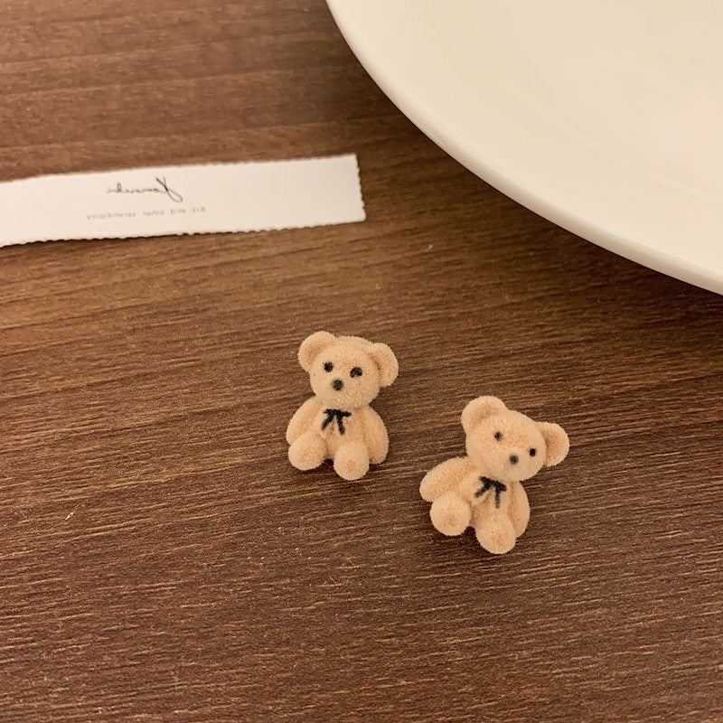 Cute Cartoon Bears Stud Earrings