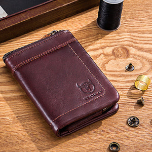 RFID Blocking Multi-slot Wallet With Coin Pocket