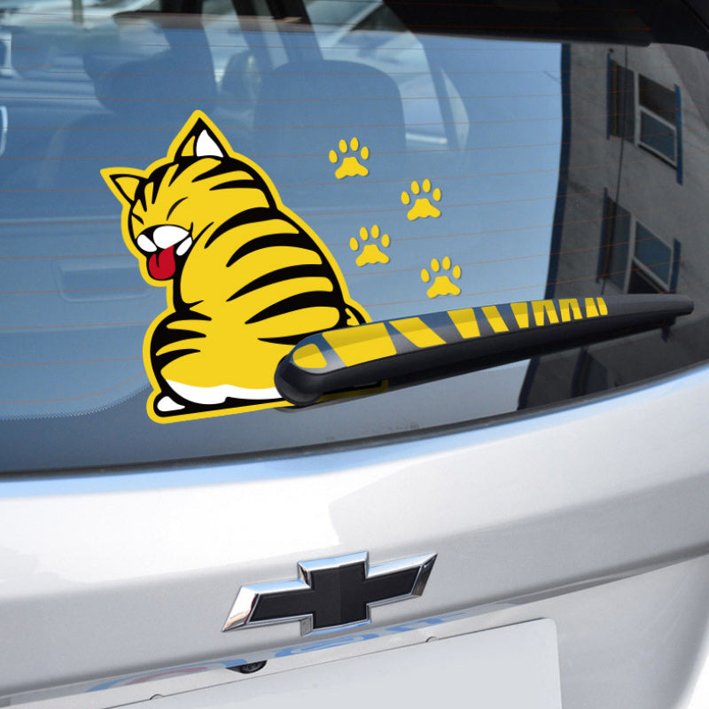 Waterproof Car Cartoon Animal Stickers