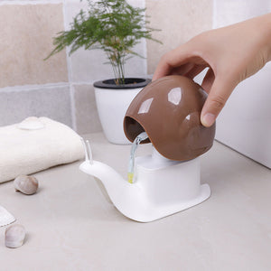 Cute Snail Soap Dispenser for Kitchen Bathroom