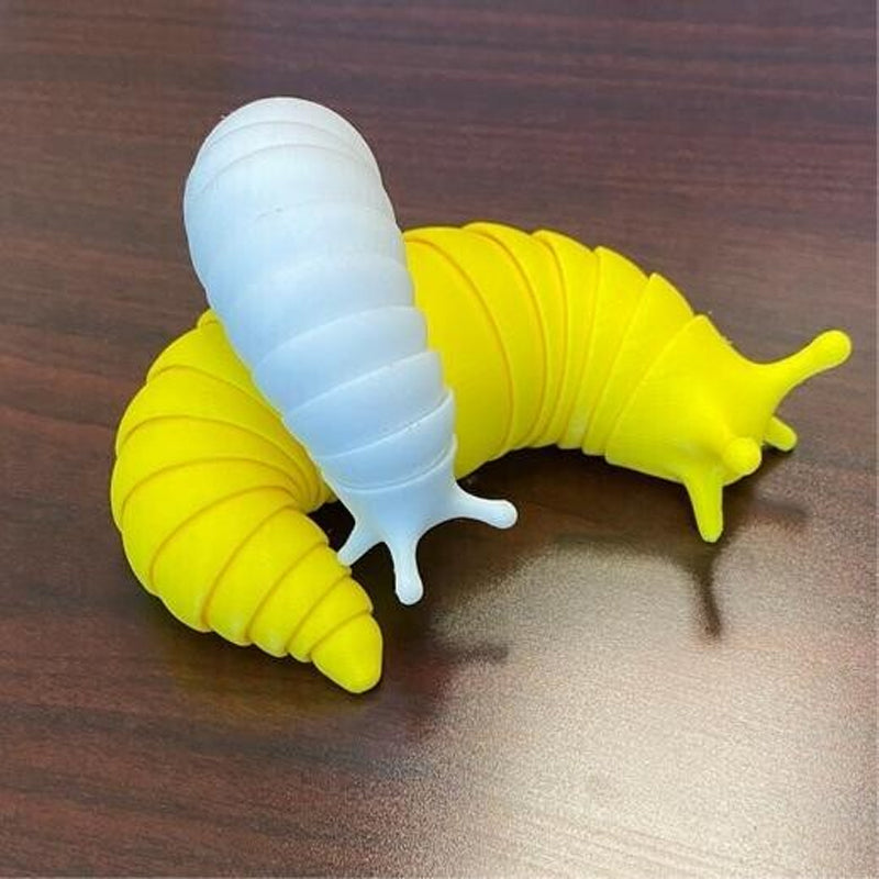 3D Printed Slinky Slug Toy