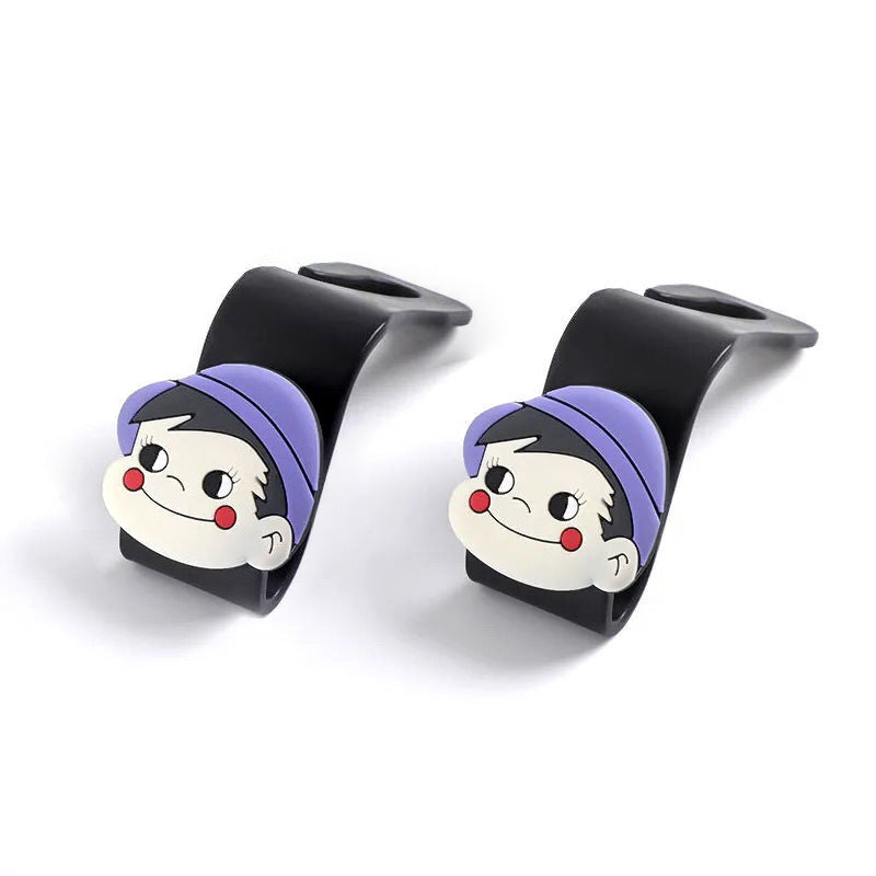 Cartoon Car Hook (2 Pcs)