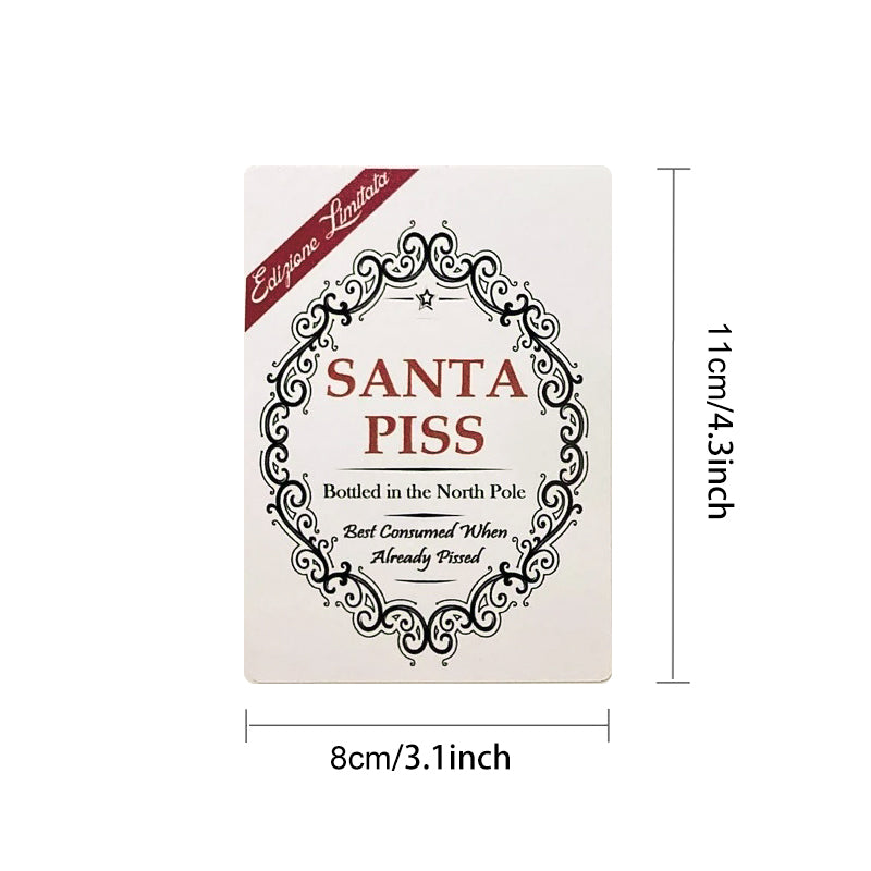 🎄Christmas Funny Novelty Bottle Labels(5PCS)