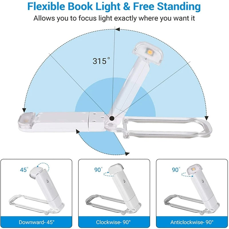 Rechargeable Book Reading LED Light