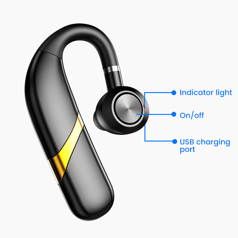 Wireless Bluetooth Earphone with Ear Hook