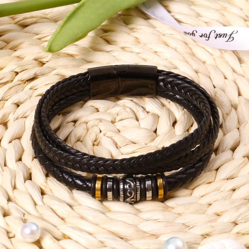 I Will Always Be With You Double-Row Bracelet