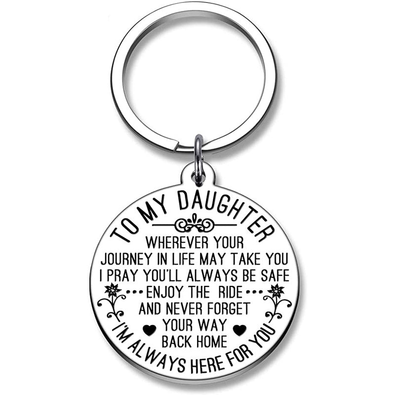"To My Son/Daughter" Keychain Gift