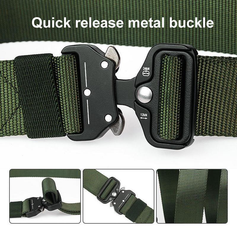 Military Style Tactical Nylon Belt