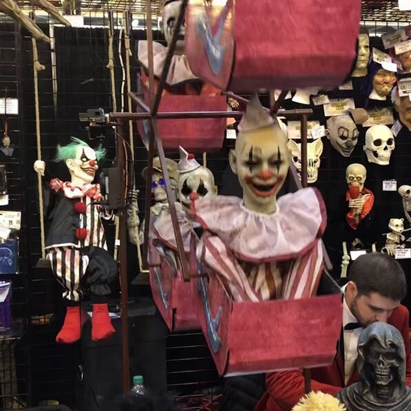 Scary Clown Ferris Wheel
