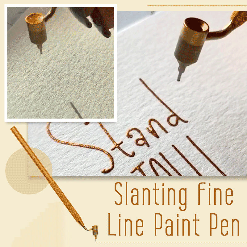 Slanting Fine Line Paint Pen