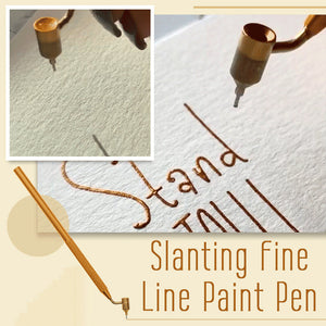 Slanting Fine Line Paint Pen