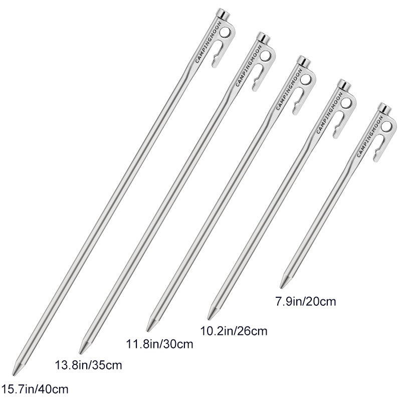 Stainless steel Camping Tent Pegs