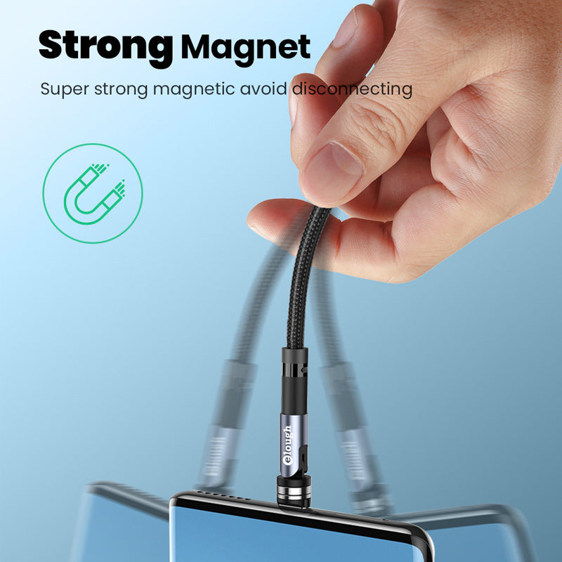540° Rotating Magnetic Charging Cable