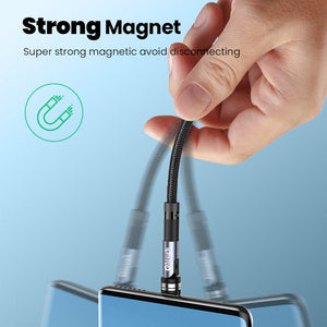 540° Rotating Magnetic Charging Cable
