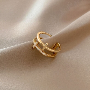 Double-layer Cross Ring