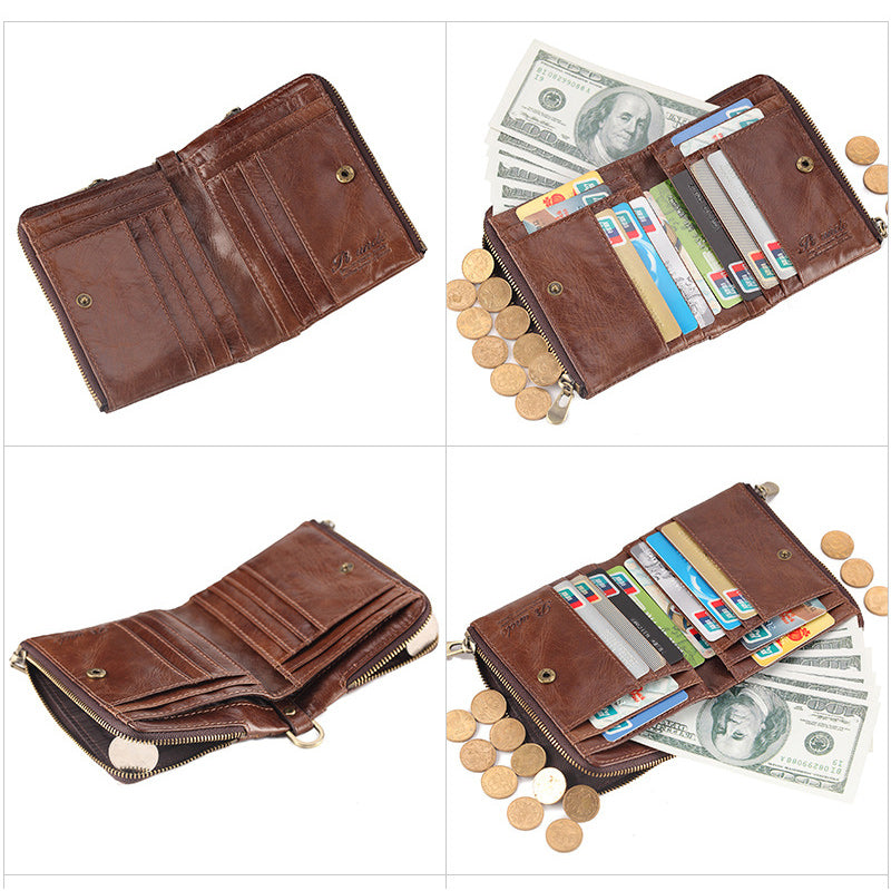 RFID Multi-Slot Mini Wallet