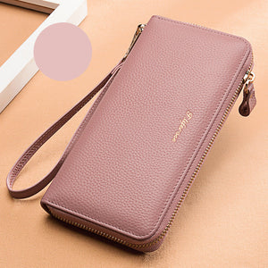 Ladies' Fashionable Long Wallet with a Large Capacity