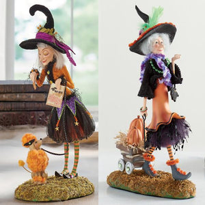 Halloween Witch Resin Ornament