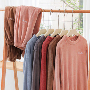 Women’s Solid Color Sweatshirt Set