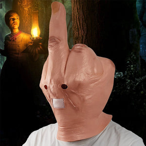 Middle Finger Halloween Mask